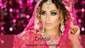  Presentation with traditional mode old vespa scooter - Slide deck consisting of bridal - portrait of a beautiful female background and a red colored foreground