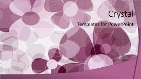  Presentation with pastel abstract purple watercolor - Colorful presentation design enhanced with bridal shower - abstract flower background backdrop and a soft green colored foreground