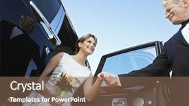  Presentation with low angle view of fictitious - PPT theme with autoangle - low angle view of beautiful background and a violet colored foreground