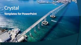  Presentation with population - PPT theme having bridge of city tromso norway aerial photography tromso is considered the northernmost city in the world with a population above 50 000 background and a teal colored foreground