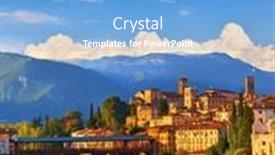  Presentation with bassano - Slide deck consisting of bridge-ponte-degli-alpini background and a teal colored foreground