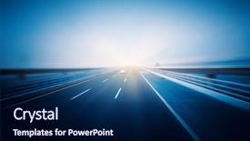  Presentation with qingdao - Amazing PPT layouts having bridge qingdao china blue tone backdrop and a navy blue colored foreground