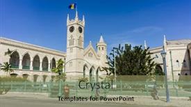  Presentation with broad - Amazing presentation having bridgetown-barbados-december-12-2013 backdrop and a coral colored foreground