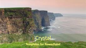  Presentation with irish - Cool new theme with brien - cliffs of moher at dusk backdrop and a tawny brown colored foreground