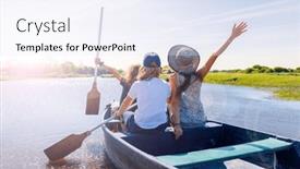  Presentation with marsh - Slide set featuring briere-marshland-family-mother background and a sky blue colored foreground