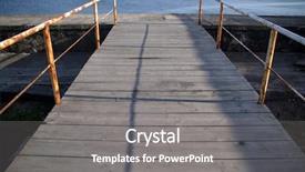  Presentation with animadet in sea - Presentation theme consisting of colorful dragon statue guarding a chinese temple picture taken in kanchanaburi thailand background and a violet colored foreground