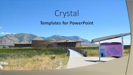  Presentation with salt lake city - Beautiful PPT theme featuring brigham-city-utah-june-28 backdrop and a light blue colored foreground