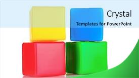  Presentation with half white and half bright coloured - PPT layouts featuring bright blocks isolated on white background and a light blue colored foreground