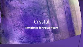 Presentation with bright - PPT theme with bright-blue-fluorite-texture-macro background and a violet colored foreground