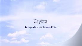  Presentation with bright white - Slide deck consisting of bright-blue-sky-with-white background and a sky blue colored foreground