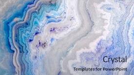  Presentation with structure - Colorful PPT theme enhanced with silica - background with bright color agate backdrop and a light blue colored foreground