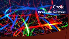  Presentation with rainbow - PPT layouts enhanced with bright colors vibrant music background and a navy blue colored foreground