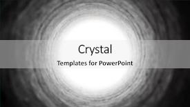  Presentation with bright future - Theme enhanced with bright future - tunnel background and a light gray colored foreground