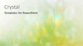  Presentation with green abstract - Beautiful slides featuring bright-green-abstract-background-blurred backdrop and a sky blue colored foreground