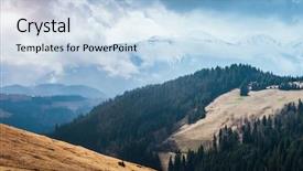  Presentation with springtime - Colorful PPT theme enhanced with bright hills and gorgeous scene of the alpine valley location place carpathian ukraine europe wonderful springtime wallpaper outdoor activity explore the world's beauty and wildlife backdrop and a light blue colored foreground