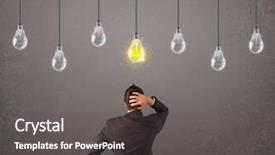  Presentation with bulb brain - Amazing slide deck having kokoen garden in japan backdrop and a tawny brown colored foreground