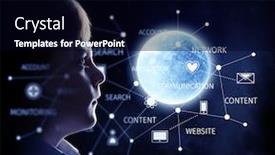  Presentation with bright ideas - Audience pleasing PPT theme consisting of bright-ideas-in-his-head backdrop and a black colored foreground