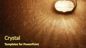  Presentation with bright - Slide deck featuring bright light on vintage textured background and a tawny brown colored foreground
