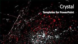  Presentation with constitutional design - Amazing PPT theme having bright paint splat design backdrop and a black colored foreground