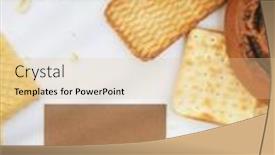  Presentation with bright white - Presentation theme having bright-pastries-on-a-white background and a lemonade colored foreground