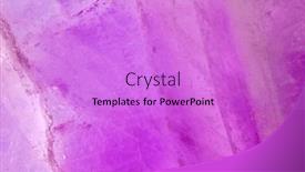  Presentation with bright - Presentation featuring bright-pink-fluorite-texture-macro background and a lilac colored foreground
