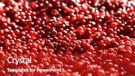  Presentation with light pink - Theme consisting of bright pink or red peppercorns spices on a background with sunny light background and a crimson colored foreground