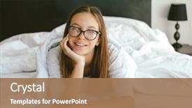  Presentation with evaluation of 5 years old boy - Cool new PPT layouts with bright portrait of a 12 backdrop and a coral colored foreground