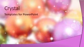  Presentation with year still life christmas - Theme with bright still life of christmas background and a coral colored foreground