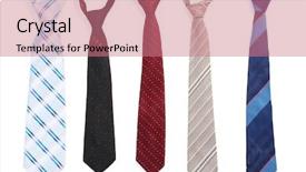  Presentation with blue and white tie dye swirl - Amazing presentation having bright ties isolated on white backdrop and a coral colored foreground