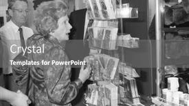  Presentation with veteran - Presentation theme enhanced with brighton-england-october-1-dame background and a  colored foreground