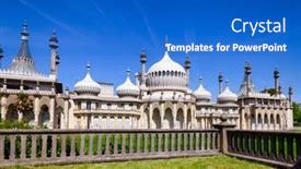  Presentation with indo aryan hindi - Colorful theme enhanced with brighton-uk-jun-5-2013 backdrop and a cobalt blue colored foreground