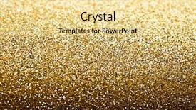  Presentation with dust - Presentation featuring brilliant - glitter sparkles dust on background background and a blonde colored foreground