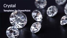  Presentation with diamond - Colorful theme enhanced with brilliant diamond backdrop and a wine colored foreground