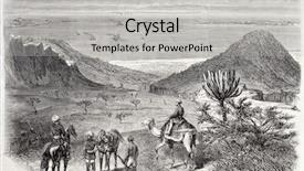  Presentation with antique - Beautiful PPT layouts featuring british army - antique illustration shows annesley bay backdrop and a light gray colored foreground