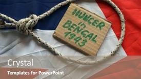  Presentation with british history - Beautiful PPT theme featuring british-history-history-of-genocide backdrop and a gray colored foreground