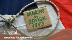  Presentation with british history - Slide set with british-history-history-of-genocide background and a violet colored foreground