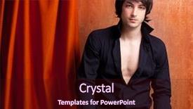  Presentation with british in india - PPT theme with british indie pop rock look background and a wine colored foreground