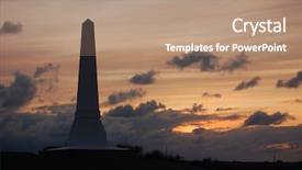  Presentation with soldiers - Cool new slide set with british invasion - monument to russian soldiers crimean backdrop and a coral colored foreground