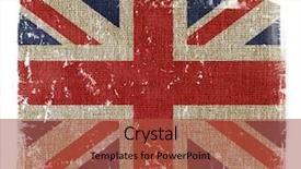  Presentation with overlaid - Beautiful PPT layouts featuring british union jack flag overlaid backdrop and a red colored foreground