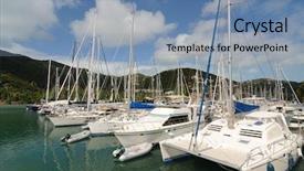  Presentation with virgin islands - Slides featuring eua - sail boats docked in st background and a seafoam green colored foreground