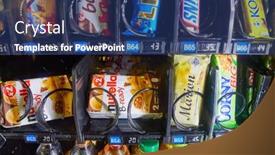  Presentation with vending machine - Colorful presentation design enhanced with brno-czech-republic-november-15 backdrop and a ocean colored foreground