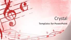  Presentation with abstract - Cool new presentation theme with broad sheet - abstract grunge melody textures backdrop and a pink colored foreground
