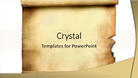  Presentation with manuscript - Cool new slide set with broad sheet - ancient manuscript isolated backdrop and a blonde colored foreground