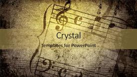  Presentation with perfect - Colorful presentation theme enhanced with broad sheet - music grunge backgrounds - perfect backdrop and a yellow colored foreground