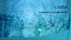  Presentation with grunge vintage music notes - Cool new slides with broad sheet - music grunge backgrounds - perfect backdrop and a light blue colored foreground