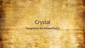 Presentation with old brown paper texture - Beautiful presentation theme featuring broad sheet - old grunge paper texture ideal backdrop and a yellow colored foreground