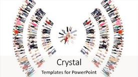  Presentation with broadcasting - PPT theme having broadcasting free - office culture achievement idea background and a white colored foreground