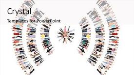  Presentation with team - Audience pleasing slide deck consisting of broadcasting free - team over white clerks compilation backdrop and a white colored foreground