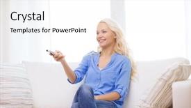  Presentation with diversity students friends happiness concept - PPT layouts having broadcasting free - television relax home and happiness background and a white colored foreground