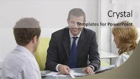  Presentation with for real estate - Beautiful PPT layouts featuring family pet animal and people concept - happy man with labrador retriever dog walking in autumn city park backdrop and a yellow colored foreground